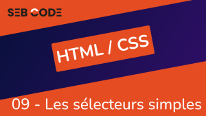 Les sélecteurs simples