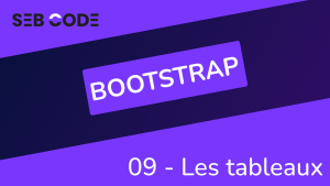 Les tableaux dans Bootstrap