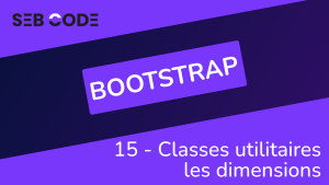 Les dimensions avec Bootstrap