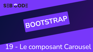 Bootstrap - le composant carousel