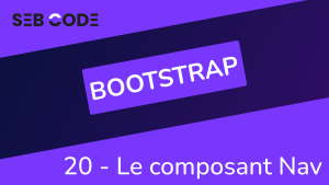 Bootstrap - le composant nav