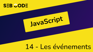 Les événements en JavaScript