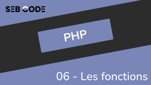 Les fonctions en PHP